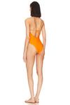Коралловый цельный костюм Lovewave, оранжевый - фото 3