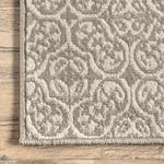 Ковер nuLOOM, 122 x 183 см, Transitional Floral Jeanette, овал, grey - фото 5