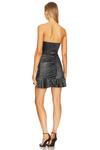 Платье MORE TO COME Emerie Ruffle Strapless, цвет Black Metallic - фото 3