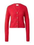 Вязаный кардиган Monki, красный - фото