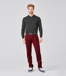 Джинсы Meyer Chino Bonn 2 8572, бордо - фото 2