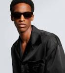 Прямоугольные солнцезащитные очки Prada - фото 3