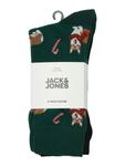 Носки JACK & JONES JACXMAS, Night Blue/Emerald - фото 2