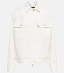 Джинсовая куртка TOM FORD, белый - фото