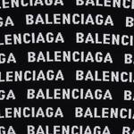 Джемпер мужской Balenciaga Intarsia-knit Logo, черный - фото 5