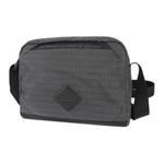 LINING Нейлоновая наплечная сумка унисекс черная, Black - фото 2