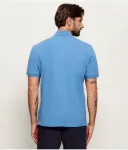 Поло E-SMALL BOX SS relaxed fit Napapijri, синий - фото 3