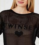 Футболка Twinset U&B Loose Fit, черный - фото 4