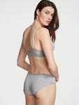 Трусики-Хипхаггеры из эластичного хлопка Victoria'S Secret, smooth medium heather grey - фото 2