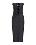 Платье миди Coperni, черный - фото