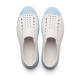 Jefferson Summer Gel Collection Clogs Unisex White Native Shoes, Белый | Голубой пудровый - фото 3