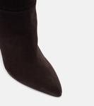 Ботфорты Elsa 100 из замши Paris Texas, Ebano - фото 5