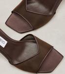 Skye 70 mesh мюли Jimmy Choo, Chocolate - фото 5