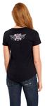 Женская футболка Rattle N Roll Lethal Angel, черный - фото 5