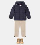 Пуховик Najan Moncler Enfant, темно-синий - фото 2