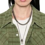 Рубашка с эффектом брызг краски R13, зеленый - фото 6