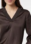 COMMA Блузка в темно-коричневом цвете - фото 5
