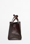 Сумка Massimo Dutti Handbag, Dark Brown - фото 4