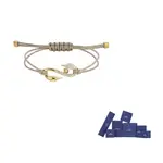 Позолоченные браслеты Women's Gray Coffee Swarovski - фото