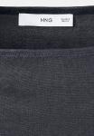 Топ Mango Long sleeved top, Dark Blue - фото 6