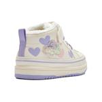 Балетки для малышей Baby BALABALA, бело-фиолетовые - фото 3