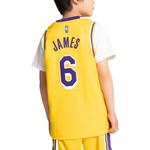 Детская баскетбольная рубашка Nike Kids, цвет Yellow - фото 4