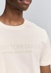 Футболка TOM TAILOR DENIM LOGO, Macaroon Cream/Beige - фото 4