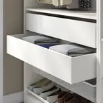Ящик, белый, 100x35 см, KOMPLEMENT IKEA - фото 2
