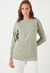Толстовка LELA SOFT TOUCH, Olive - фото 3