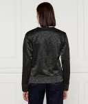 Толстовка с люрексом Regular fit Karl Lagerfeld, черный - фото 3