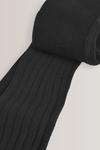 Ребристые колготки с высоким содержанием хлопка Next, черный - фото 3