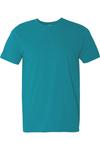 Футболка Gildan Softstyle, цвет tropical blue - фото