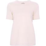 Футболка с вышитым логотипом 'S MAX MARA, бежевый - фото