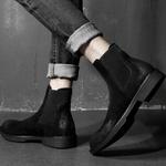 H2 Кожаные ботинки Chelsea мужские коричневые - фото 6