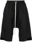 Шорты с кулиской Rick Owens, черный - фото