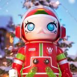 POP MART Mega Collection Space Molly Christmas 1000% Multi - фото 2
