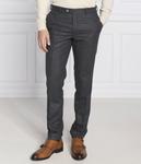 Шерстяные брюки denz подвернуть Regular fit Oscar Jacobson, черный - фото 3