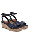 Эспадрильи Tommy Hilfiger Espad Mid Wedge FW0FW08805 Tommy Hilfiger, синий - фото 2