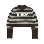 Nerdy Топ женский коричневый - фото