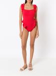 Clube Bossa купальник Barbette с оборками, красный - фото 2