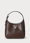 Сумка Lauren Ralph Lauren LEATHER SMALL TANNER SHOULDER BAG, Dark Hickory/Dark Brown - фото