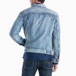 Мужская джинсовая куртка Levi's levi’s, цвет Light Denim Blue - фото 5