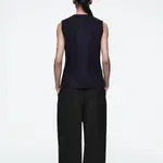 COS Женский жилет темно-синий, Navy Blue - фото 6