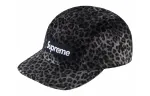 Кепка Supreme Leopard Velvet, черный - фото