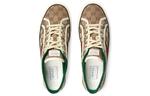 Кроссовки Gucci Tennis 1977 GG, коричневый/зеленый/красный - фото 4
