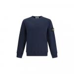 Толстовка с логотипом Stone Island, синий - фото