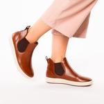 Женские ботильоны ECCO Soft 7 Chelsea, Cognac - фото 2