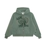 Толстовка с принтом логотипа A Bathing APE Aape, хаки - фото