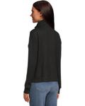 Женский худи Splendid Sweatersoft 1/4 Zip, Black - фото 3