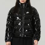 Женская стеганая куртка Nike, цвет Black - фото 3